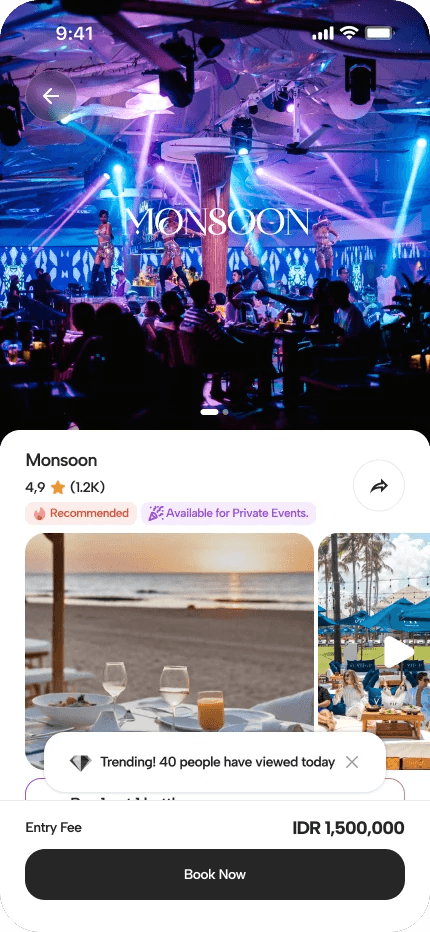 Turn Lookers Into Bookers mobile
