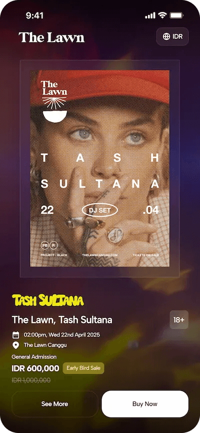 Special Event Management mobile