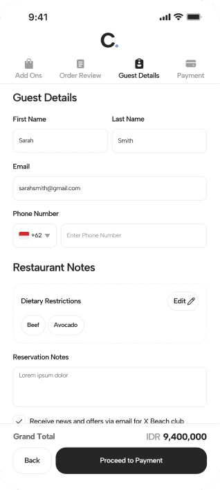 Simplified Custom Requests mobile