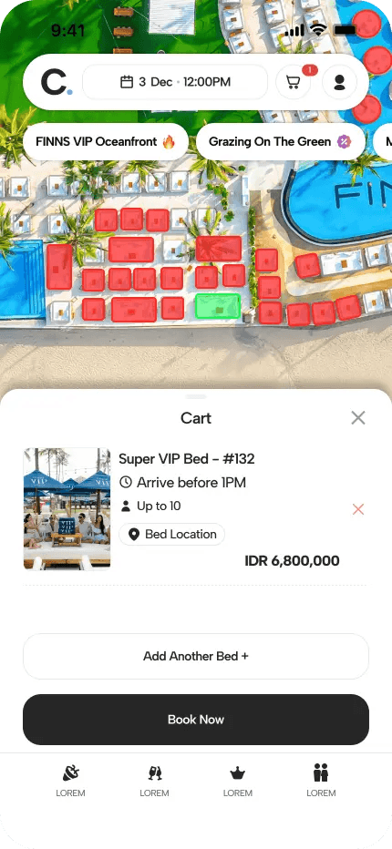 Premium Area Monetization mobile