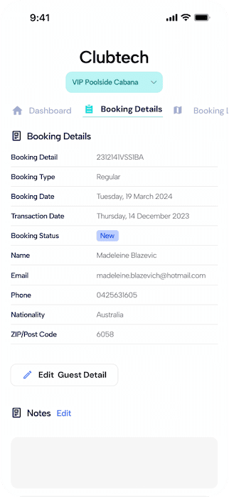 Laser Focused Staff Panel mobile